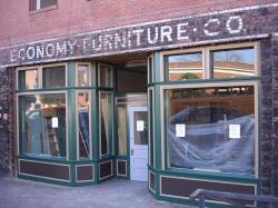 Historic building storefront restoration