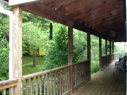 NC Mountain Home porch
