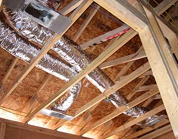 HVAC supply and return