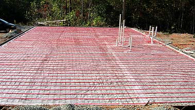 Radiant Floor tubes