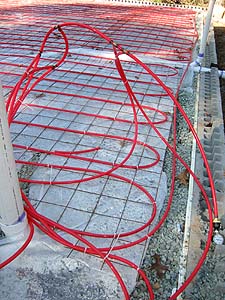 Radiant Floor tubes