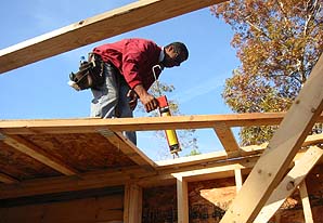 Glue rafters